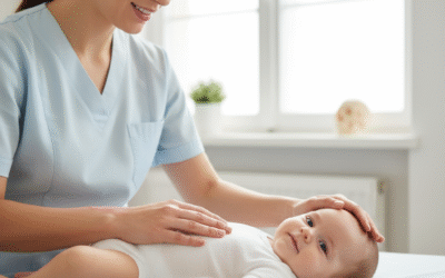 Ostéopathie et bébé : coliques, torticolis, plagiocéphalie — repères rassurants